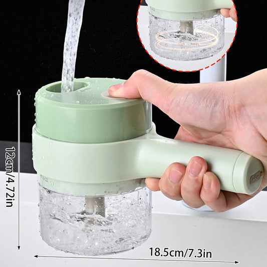 4 in 1 Electric Vegetable Cutter