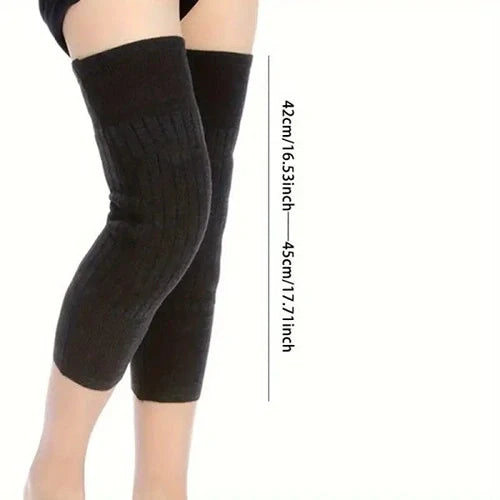 Warm Wool Knee Pads (Pair)