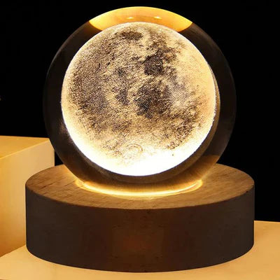 3D CRYSTAL BALL NIGHT LAMP